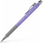 Faber-Castell Apollo Μηχανικό Μολύβι 0.5Mm Με Γόμα Lila - Λιλά 232520 / 232502 6933256639905