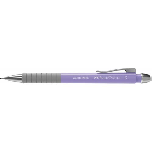 Faber-Castell Apollo Μηχανικό Μολύβι 0.5Mm Με Γόμα Lila - Λιλά 232520 / 232502 6933256639905
