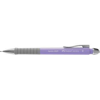 Faber-Castell Apollo Μηχανικό Μολύβι 0.5Mm Με Γόμα Lila - Λιλά 232520 / 232502 6933256639905