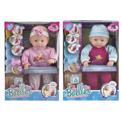 Toys-shop Choice Baellar Κούκλα Μωρό 36Εκ. Με Διάφορα Αξεσουάρ JO049370 5262088493708