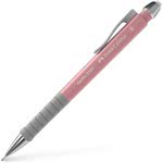 Faber-Castell Apollo Μηχανικό Μολύβι 0.5Mm Με Γόμα Rose - Τριαντάφυλλο 232520 / 232501 6933256639899