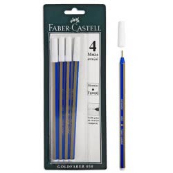 Faber-Castell Blister 4 Pens Goldfaber Blue 12303552 4005401435976