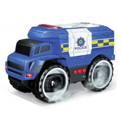 Toys-shop Choice Friction Police Jeep With Light And Music ,With Battery 3*AG13 JA096009 6990521960096