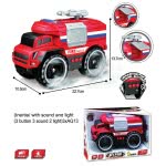 Toys-shop Choice Friction Τζιπ Πυροσβεστικής Με Φώτα Και Ήχους JA096010 6990521960102