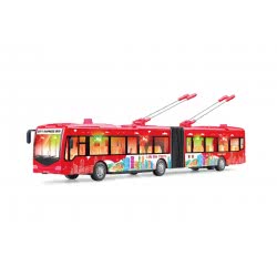 Toys-shop Choice Friction Bus Trolley With Light K Music (2*AA Without Battery) JA096528 6990521965282