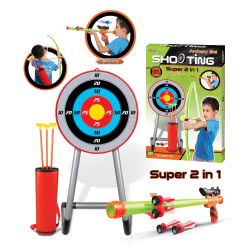 Toys-shop Choice Kingsport Toys Στόχος Με Τόξο Και Φυσοκάλαμο JS043730 5262088437306