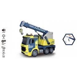 Toys-shop Choice Friction Truck With Crane With Light & Music JA096746 6990521967460
