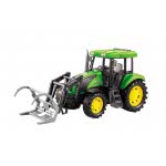 Toys-shop Choice Friction Farm Tractor 47Cm With Fork With Battery 3*AG13 JA096923 6990521969235