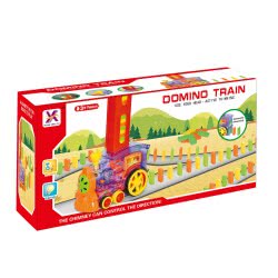 Toys-shop Choice B/O Domino Train With Light And Music 60Pcs (Not Included Battery/2*AA) JB065255 6990521652557
