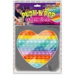 Gama Brands Big Pop It Bubble S Fidget Καρδιά Rainbow 20X19cm 11290083 5212021900831