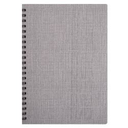 A&G PAPER Total Spiral A4 4 Issues 120 Linen Black - 5 Colors 29623 5203296296231