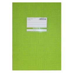 A&G PAPER Τετράδιο Καρφίτσα Β5 (17Χ24) Linen Ριγέ 50 Φύλλα Λαχανί 26744 5205616267440