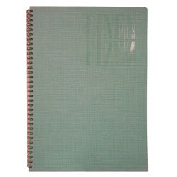 A&G PAPER Τετράδιο Σπιράλ Α4 2 Θέματα 60 Φύλλα Linen - 5 Χρώματα 29621 5203296296217