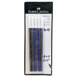 Faber-Castell Blister 4+1 Δώρο Στυλό Goldfaber 030 (4Μπλε+1 Δώρο) 12307475 5201612770151