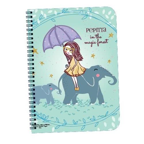 A&G PAPER Τετράδιο Σπιράλ Β5 2Θ 60Φ Peppita 36363 5205616363630