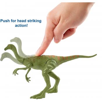 Mattel Jurassic World Βασικές Φιγούρες Δεινοσαύρων Με Σπαστά Μέλη - Gallimimus GWN31 / GWN37 887961943900