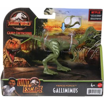 Mattel Jurassic World Βασικές Φιγούρες Δεινοσαύρων Με Σπαστά Μέλη - Gallimimus GWN31 / GWN37 887961943900