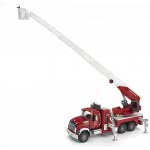 bruder Mack Granite Fire Engine With Slewing Ladder And Water Pump 02821 4001702028213
