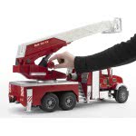 bruder Mack Granite Fire Engine With Slewing Ladder And Water Pump 02821 4001702028213