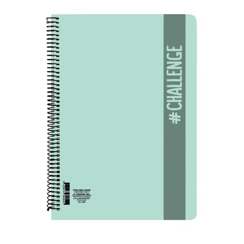 A&G PAPER Τετράδιο Σπιράλ Α4 4 Θεμάτων 120 Φύλλων Challenge Pastel 36852 5205616368529