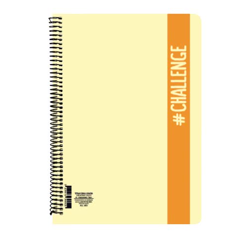 A&G PAPER Τετράδιο Σπιράλ Α4 4 Θεμάτων 120 Φύλλων Challenge Pastel 36852 5205616368529