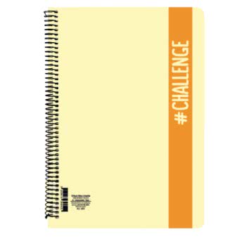 A&G PAPER Τετράδιο Σπιράλ Α4 4 Θεμάτων 120 Φύλλων Challenge Pastel 36852 5205616368529