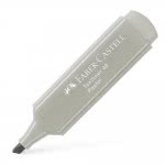 Faber-Castell Μαρκαδόρος Textliner Υπογραμμίσεως Pastel Γκρι 154612 4005401546344