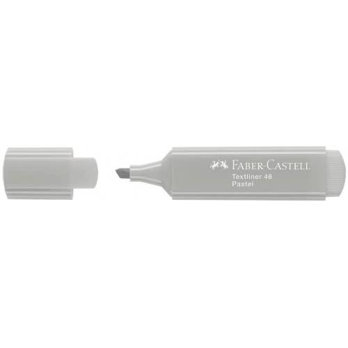 Faber-Castell Μαρκαδόρος Textliner Υπογραμμίσεως Pastel Γκρι 154612 4005401546344