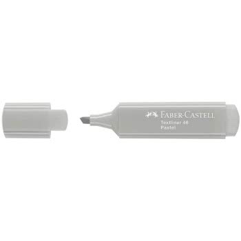 Faber-Castell Μαρκαδόρος Textliner Υπογραμμίσεως Pastel Γκρι 154612 4005401546344