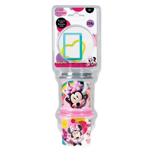 As company Πλαστελίνη Minnie Βαζάκια Με Καπάκια Καλουπάκια Και Κόφτες 8Gr Για 3+ Χρονών 1045-03548 5203068035488