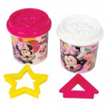 As company Dough 2 Pots With 3D Caps And 2 Cutters 228Gr For Ages 3+ 1045-03548 5203068035488