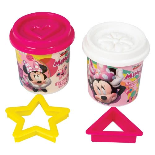 As company Dough 2 Pots With 3D Caps And 2 Cutters 228Gr For Ages 3+ 1045-03548 5203068035488