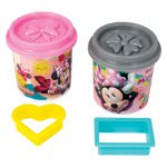 As company Dough 2 Pots With 3D Caps And 2 Cutters 228Gr For Ages 3+ 1045-03548 5203068035488