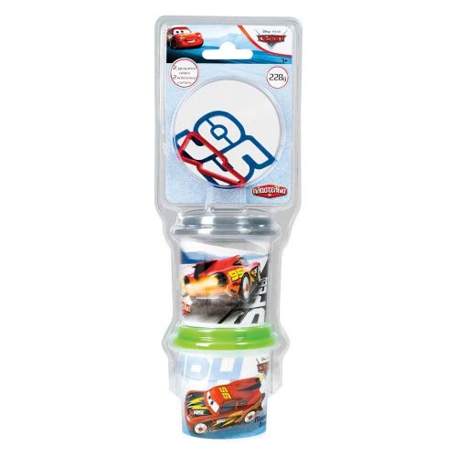 As company Dough 2 Pots With 3D Caps And 2 Cutters 228Gr For Ages 3+ 1045-03551 5203068035518