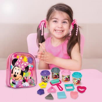 As company Dough Backpack With 4 Pots - 3D Caps And 5 Tools 200Gr For Ages 3+ 1045-03574 5203068035747