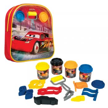 As company Dough Backpack With 4 Pots - 3D Caps And 5 Tools 200Gr For Ages 3+ 1045-03587 5203068035877