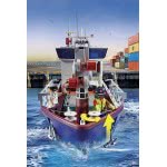 Playmobil City Action Φορτηγό Πλοίο Και Ταχύπλοο Σκάφος Τελωνειακών 70769 4008789707697