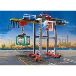 Playmobil City Action Electric Cargo Crane With Container Γερανογέφυρα Φορτοεκφόρτωσης Container 70770 4008789707703