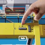 Playmobil City Action Electric Cargo Crane With Container Γερανογέφυρα Φορτοεκφόρτωσης Container 70770 4008789707703