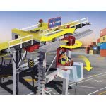 Playmobil City Action Electric Cargo Crane With Container, Built-In Motor, For Children Ages 4+ 70770 4008789707703