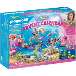 Playmobil Magic Magical Mermaids Advent Ημερολόγιο Με Γοργόνες 70777 4008789707772