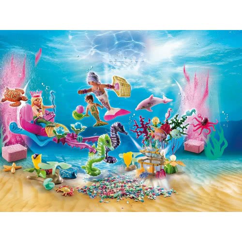 Playmobil Magic Magical Mermaids Advent Ημερολόγιο Με Γοργόνες 70777 4008789707772