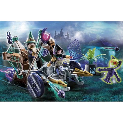 Playmobil Novelmore Violet Vale - Άμαξα Με Κυνηγό Τεράτων 70748 4008789707482