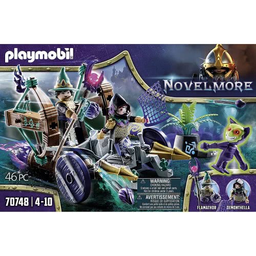 Playmobil Novelmore Violet Vale - Άμαξα Με Κυνηγό Τεράτων 70748 4008789707482