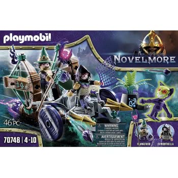 Playmobil Novelmore Violet Vale - Άμαξα Με Κυνηγό Τεράτων 70748 4008789707482