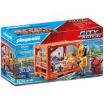 Playmobil City Action Κατασκευαστής Container 70774 4008789707741