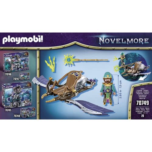 Playmobil Novelmore Knights Violet Vale - Air Magician Μάγος Των Ανέμων 70749 4008789707499