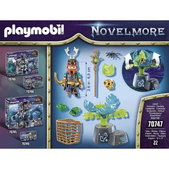 Playmobil Novelmore Knights Violet Vale - Plant Magician Μάγος Των Φυτών 70747 4008789707475