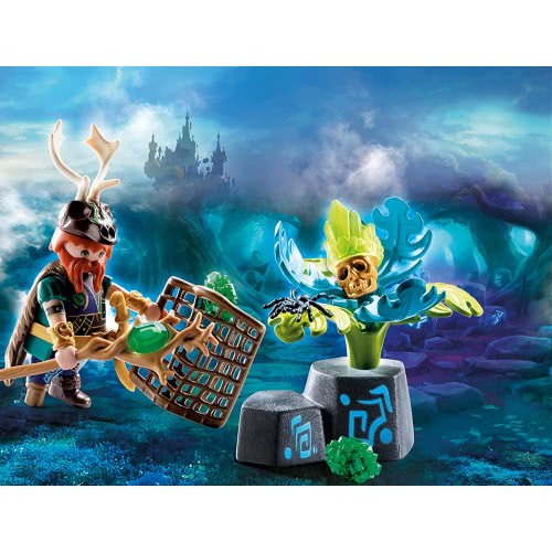 Playmobil Novelmore Knights Violet Vale - Plant Magician Μάγος Των Φυτών 70747 4008789707475