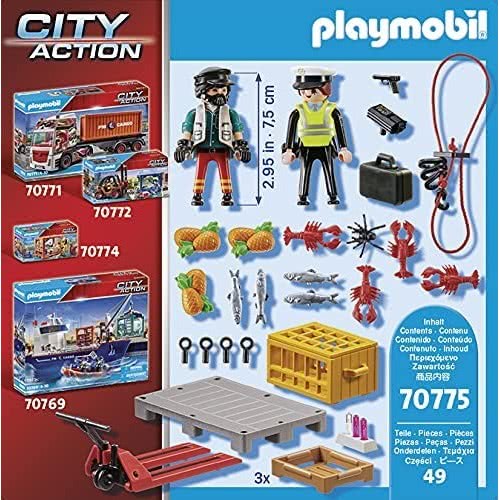 Playmobil City Action Τελωνειακός Έλεγχος 70775 4008789707758